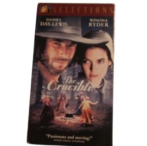 6/$15 The Crucible 1996  Drama Historical  vhr tape